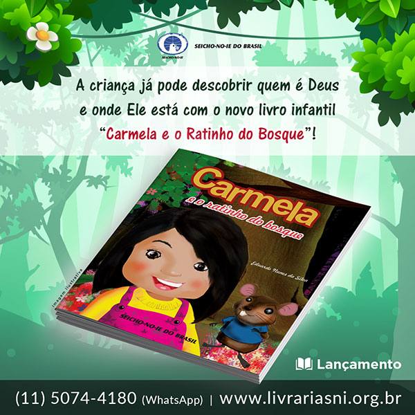 Livro Carmela e o Ratinho no Bosque