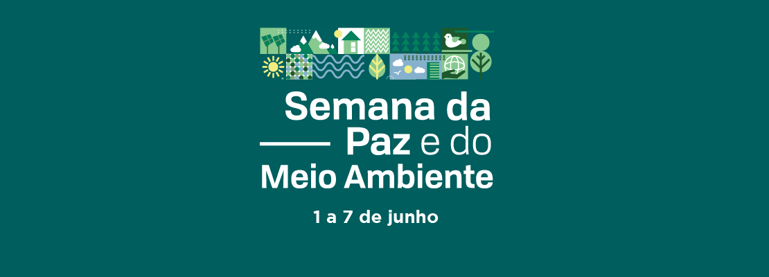 Prancheta 1 SEMANA DA PAZ E DO MEIO AMBIENTE Há mais de 90 anos, desde sua fundação, a Seicho-No-Ie vem trazendo, por meio de seus Ensinamentos, mais luz para as questões ambientais. Especialmente durante a Semana da Paz e do Meio Ambiente, temos um período dedicado para reftetirmos sobre a questão ambiental, promovendo ações práticas em prol da preserva- ção do meio ambiente.