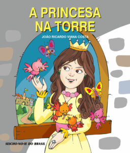 princesa na torre livro infantil sni Lançamentos