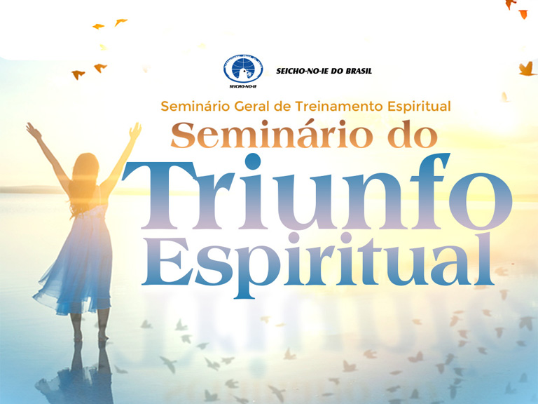 Seminario SNI Triunfo Espiritual Academia de Treinamento Espiritual da Seicho-No-Ie - Ibiúna-SP