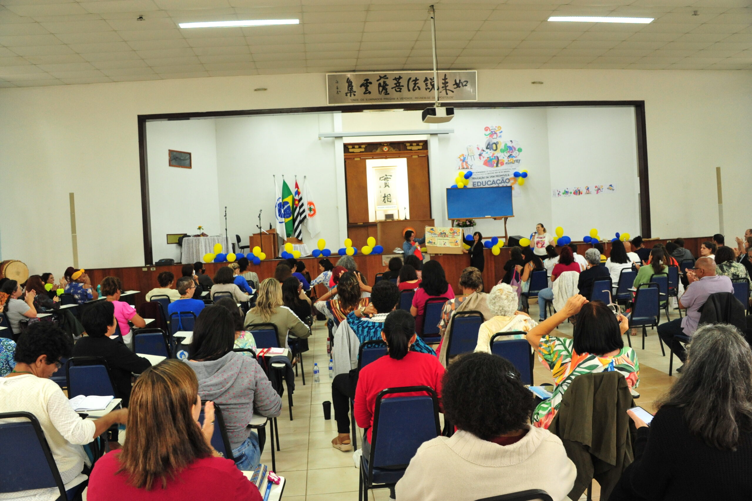 JKM 5221 scaled 40º Seminário de Educadores Estamos em júbilo comemoramos juntos o 40º Seminário de Treinamento Espiritual para Educadores na Academia Sul-Americana da SEICHO-NO-IE DO BRASIL em Ibiúna- SP.
