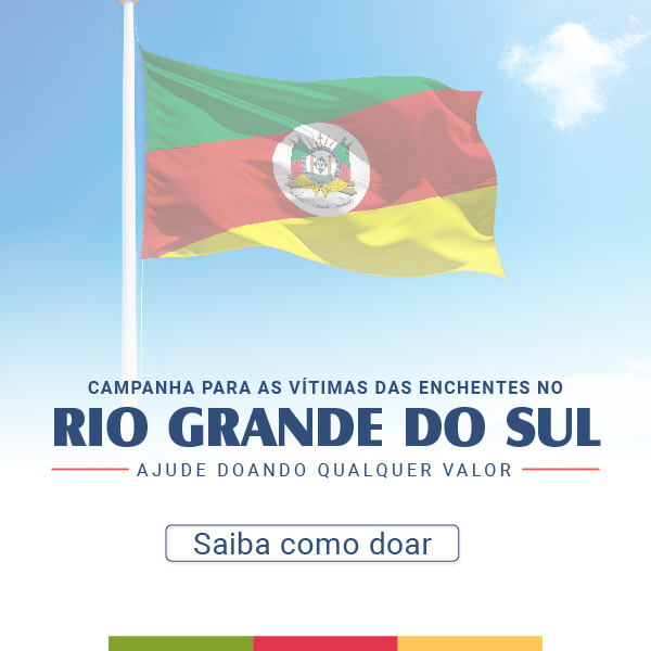 Banner Doações para o Rio Grande do Sul