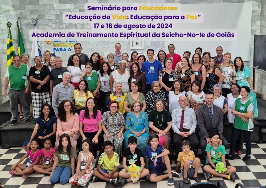 Sem Goias 2024 66 Seminário para Educadores Goiás O 4º Seminário para Educadores na Academia de Treinamento Espiritual de Goiás aconteceu nos dias 17 e 18 de agosto de 2024. Foram dias impactantes e felizes para os participantes.