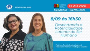 Thumbnail Videocast Bienal 3 Seminário do Renascimento 01/01/2024 - Academia de Goiás Neste ano de 2024, poderemos novamente estar nas plateias para receber toda a força emanada da Meditação Shinsokan de Oração Mútua, que é um dos pontos altos do Seminário da Luz e Seminário do Livro.