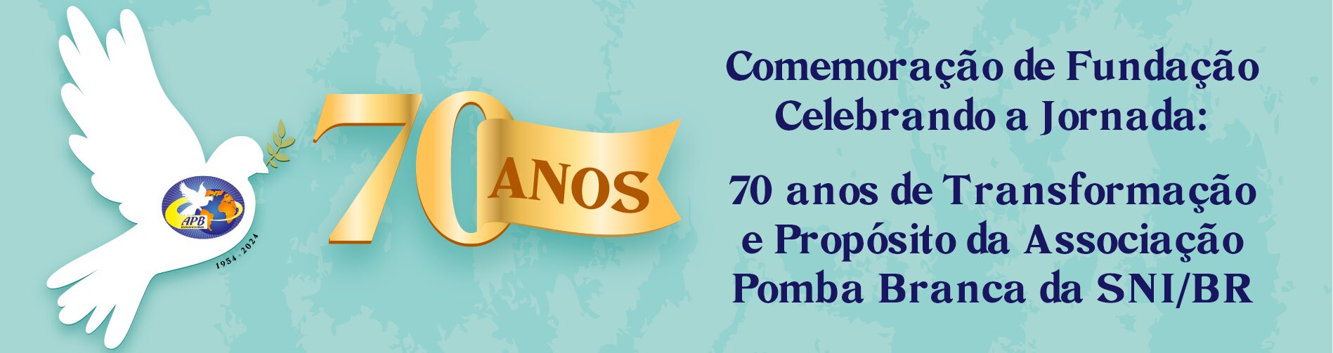 Topo5 Associação Pomba Branca da SEICHO-NO-IE DO BRASIL: 70 anos de feitos edificantes Acompanhe, neste artigo especial, os principais acontecimentos que transformaram a Associação Pomba Branca (APB) da SEICHO-NO-IE DO BRASIL (SNI/BR) em uma referência espiritual, social, educacional, ambiental e familiar ao longo das últimas sete décadas.