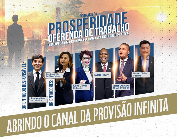 Thum2024site Empresários A Associação da Prosperidade da Seicho-No-Ie, realiza um grandioso trabalho destinado a você empresário, empreendedor, profissional liberal e autônomo, divulgando os ensinamentos da SEICHO-NO-IE nas suas atividades e despertando os participantes a manifestarem a Prosperidade Infinita através do conhecimento, convicção e prática da Verdade “Homem Filho de Deus”, despertando assim uma nova visão empresarial, profissional e pessoal.
