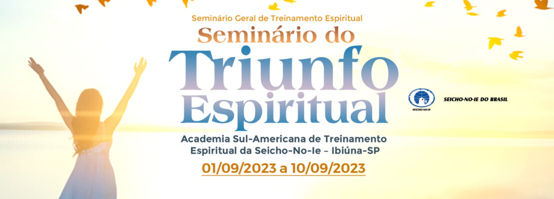 banner de divulgação do seminário do triunfo espiritual - mais informações enviar e-mail para sni@sni.org.br